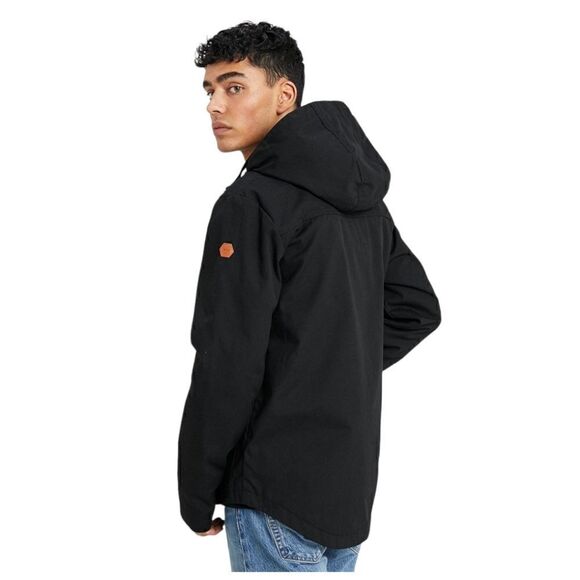 RVLT Revolution Men's Black Hooded Summer Jacket Size S - Picture 4 of 15